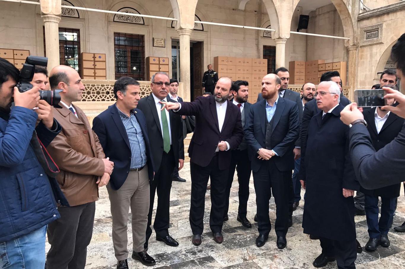 Bilal Erdoğan Şanlıurfa’da Bilal Erdoğan Şanlıurfa’da